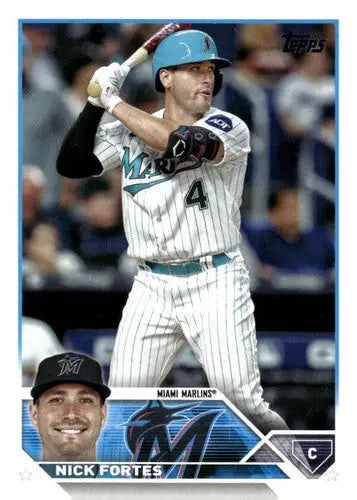 2023 Topps Update Series #US73 Nick Fortes NM-MT Marlins ID:63871 - Trading Cards
