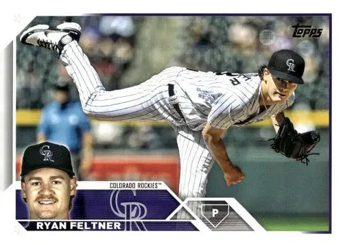 2023 Topps Update Series #US84 Ryan Feltner NM-MT Rockies ID:63845 - Trading Cards