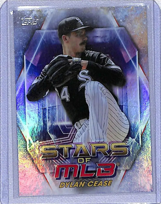 Dylan Cease baseball card from 2023 Topps Update Stars, Chicago White Sox collectible