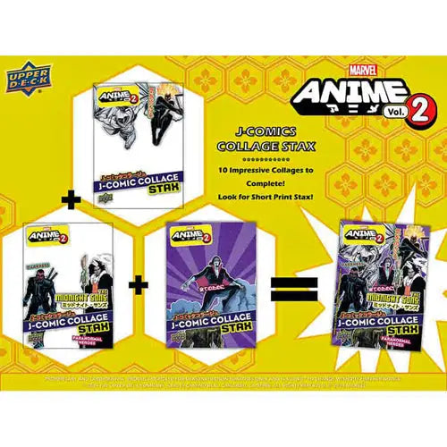 2023 Upper Deck Marvel Anime Trading Card Box - Non-Sport Sealed