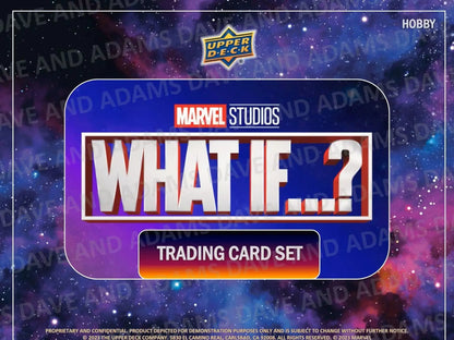 Marvel Studios What If... trading card set from 2023 Upper Deck Hobby Box