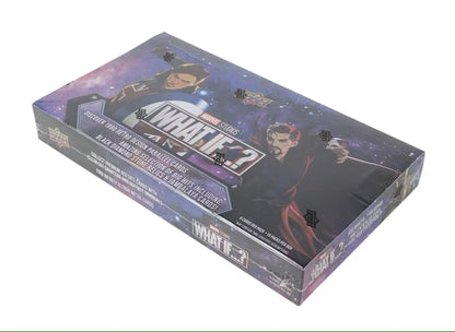 Marvel Studios What If? trading card box from 2023 Upper Deck Hobby Box