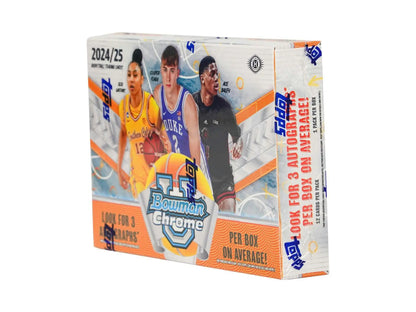 Bowman University Chrome basketball card box for 2024-25 Bowman University Chrome Basketball Breaker Delight