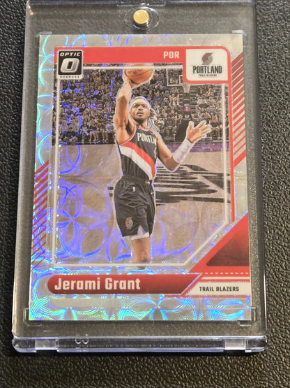 Jerami Grant Portland Trail Blazers basketball trading card from 2024-25 Donruss Optic Grant Premium Box