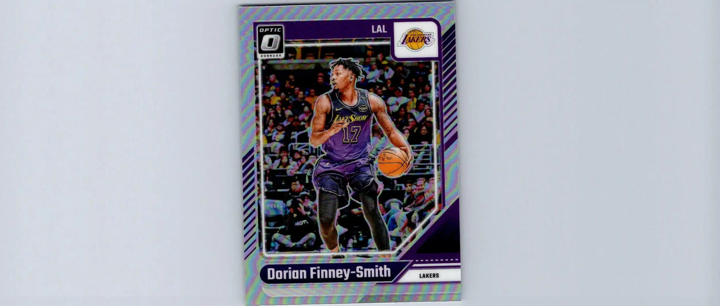Basketball trading card featuring Dorian Finney-Smith from 2024-25 Donruss Optic series