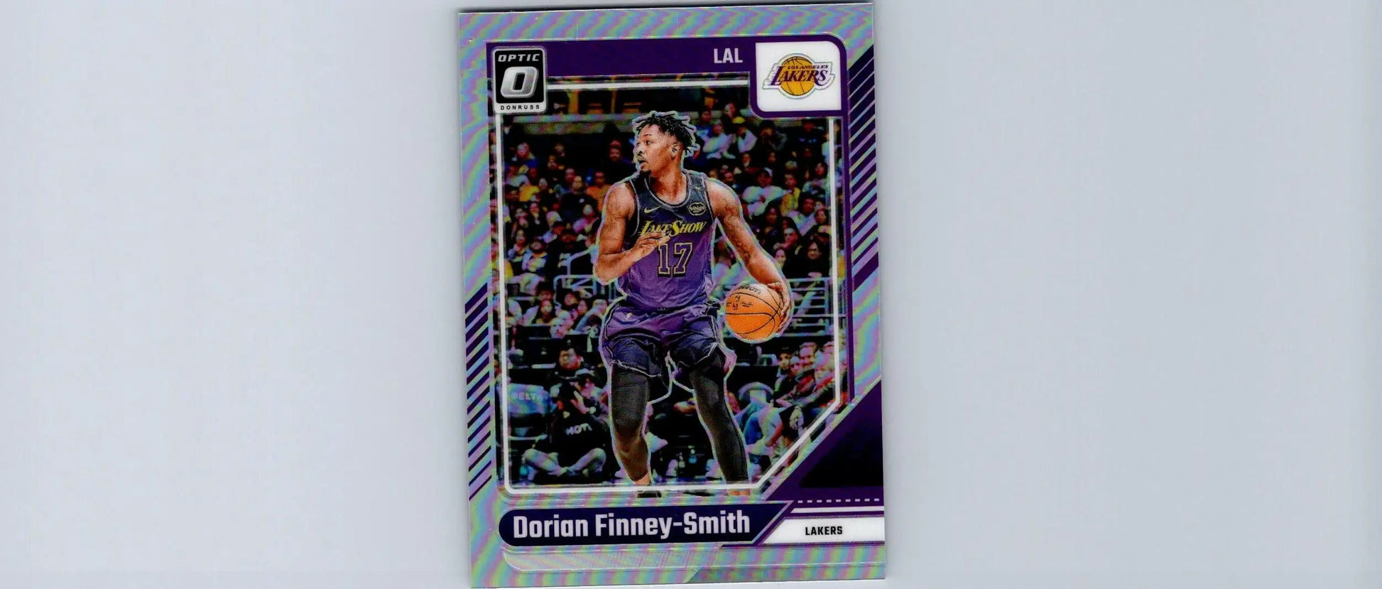Basketball trading card featuring Dorian Finney-Smith from 2024-25 Donruss Optic series