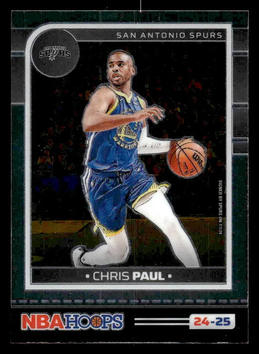 2024-25 Hoops #143 Chris Paul Premium basketball card featuring Chris Paul in premium condition