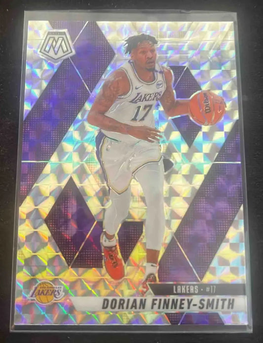 Basketball mosaic Dorian Finney-Smith NBA trading card from Panini Basketball Mosaic Los Angeles Lakers