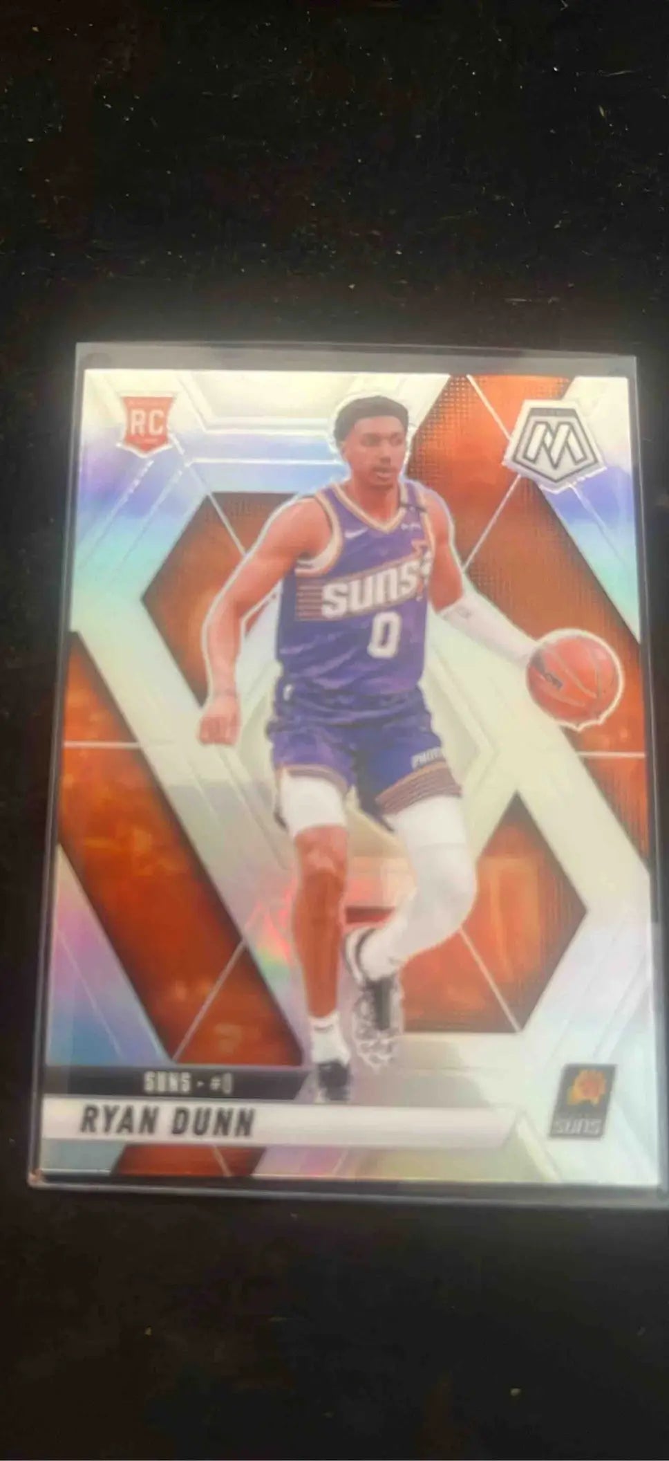 Basketball mosaic Ryan Dunn trading card in Phoenix Suns jersey from Panini Basketball Mosaic