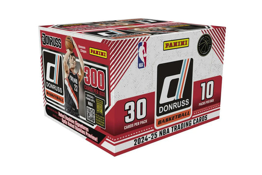 2024-25 Panini Donruss Basketball Hobby Box showcasing Rated Rookies and Press Proof cards