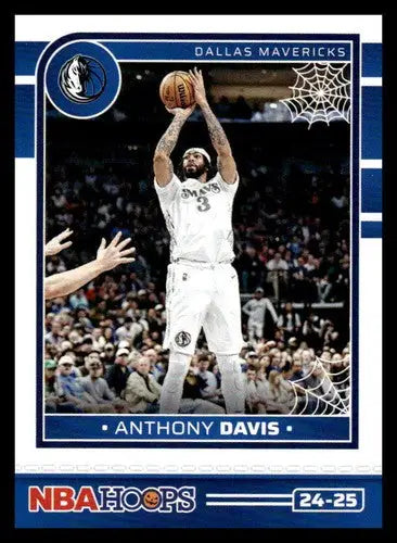 Original gloss Panini Haunted Hoops basketball trading card featuring Anthony Davis NM-MT