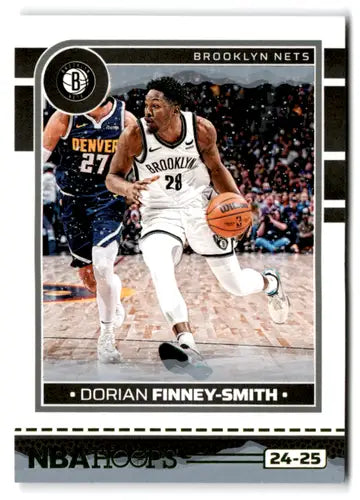 Dorian Finney-Smith basketball card from 2024-25 Panini Hoops Winter series