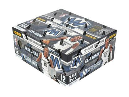 Sealed 2024-25 NBA Mosaic Fast Break trading card box from Panini Columbia Sports Cards