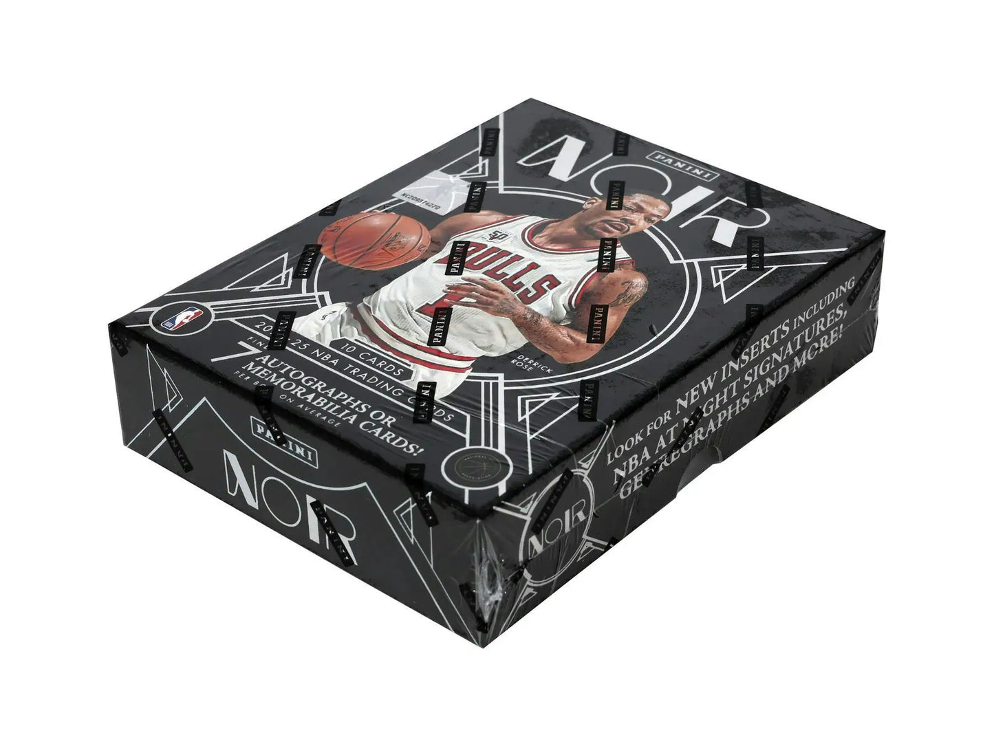 Sealed 2024‑25 Panini Noir Basketball Hobby Box with Panini Noir Basketball cards