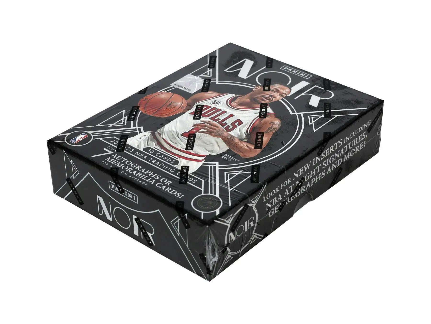 Sealed 2024‑25 Panini Noir Basketball Hobby Box with Panini Noir Basketball cards