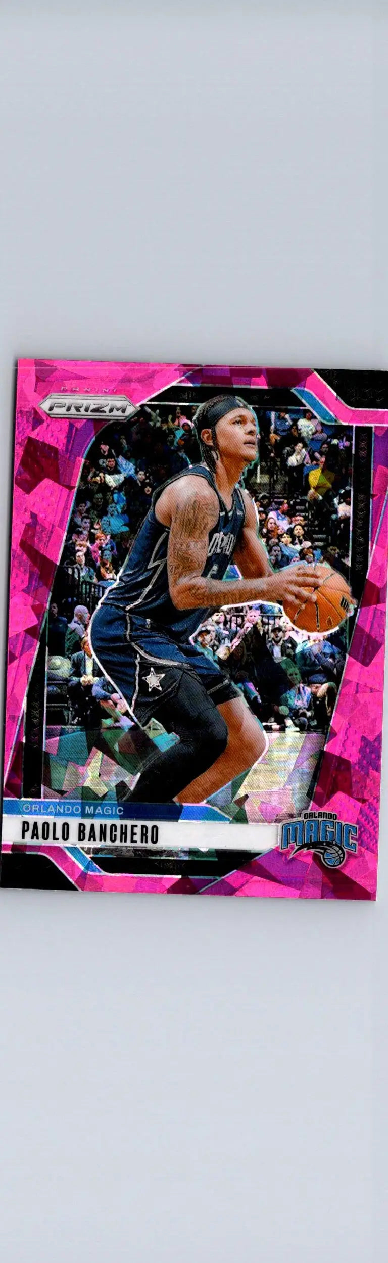 2024-25 Panini Prizm Paolo Banchero Prizms Pink Ice basketball card