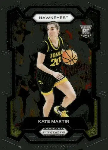 Original gloss Kate Martin rookie card from Panini Prizm Draft Picks 2024-25