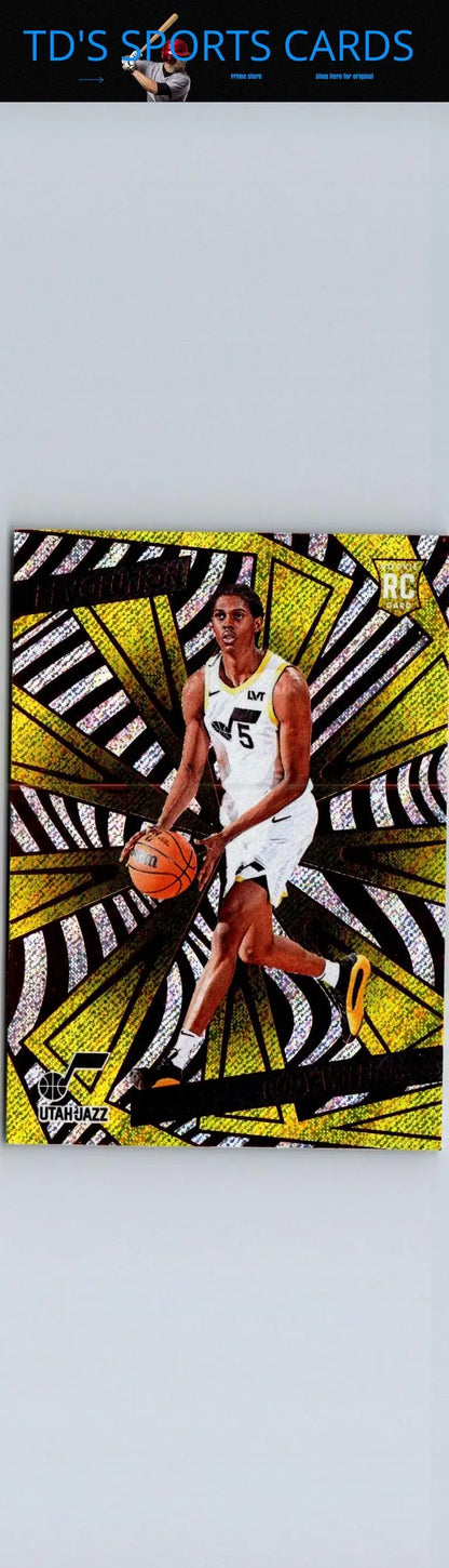 Basketball player trading card featuring Cody Williams Galactic from 2024-25 Panini Revolution