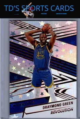 Draymond Green basketball card from Panini Revolution featuring Astro design numbered 299