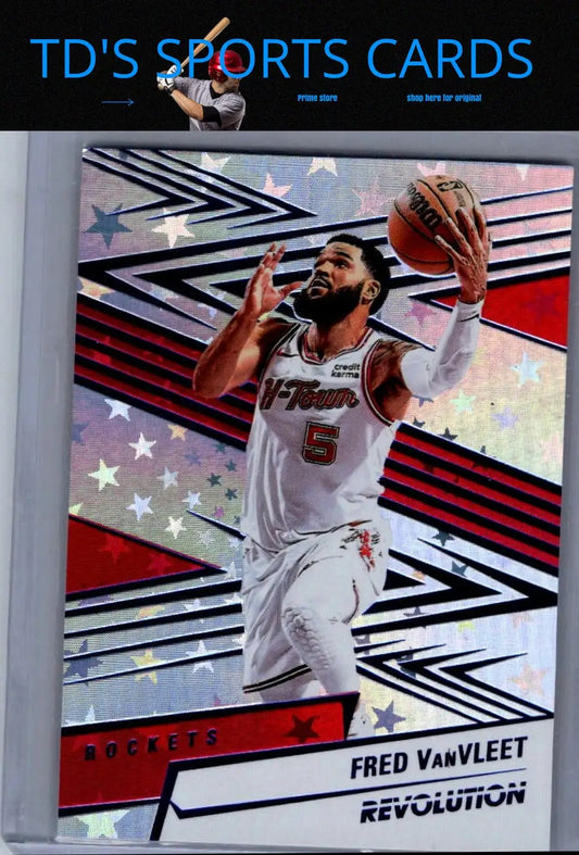 Fred VanVleet Cosmic basketball card from 2024-25 Panini Revolution series