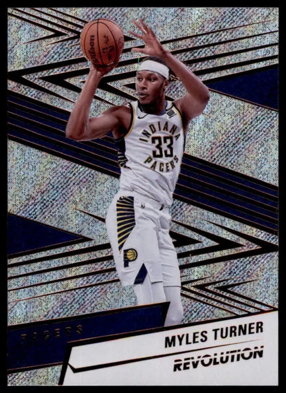 2024-25 Panini Revolution Myles Turner #44 Indiana Pacers Basketball Card NBA - Basketball Card