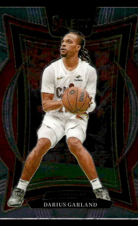 Darius Garland basketball card from Panini Select Cleveland Cavaliers 2024-25 series
