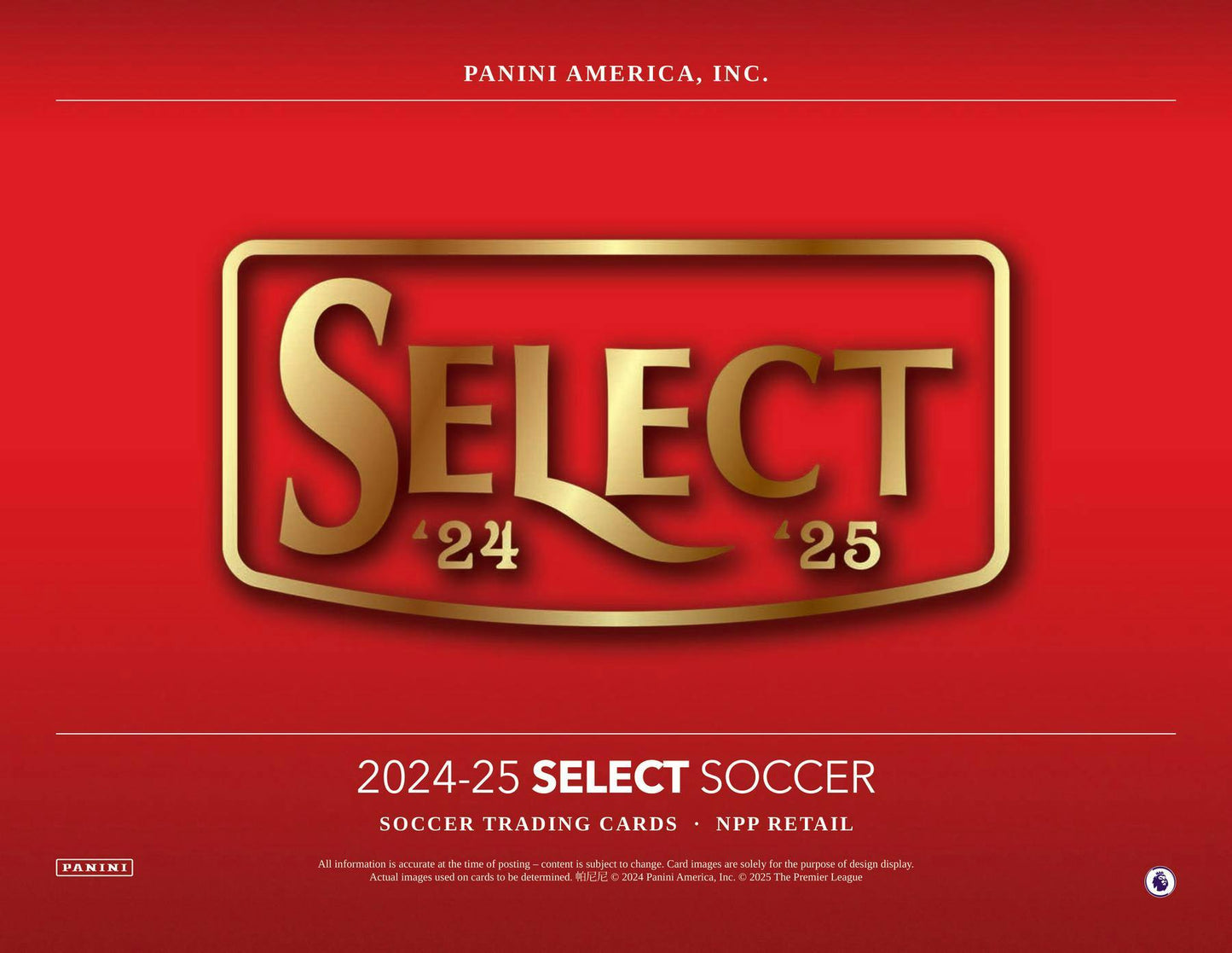 2024-25 Panini Select Premier League EPL Soccer 6-Pack Blaster Box