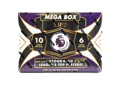 2024-25 Panini Select Premier League EPL Soccer Mega Box | Columbia Sports Cards