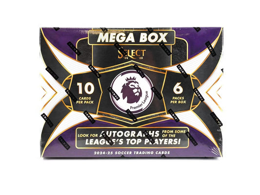 2024-25 Panini Select Premier League EPL Soccer Mega Box | Columbia Sports Cards