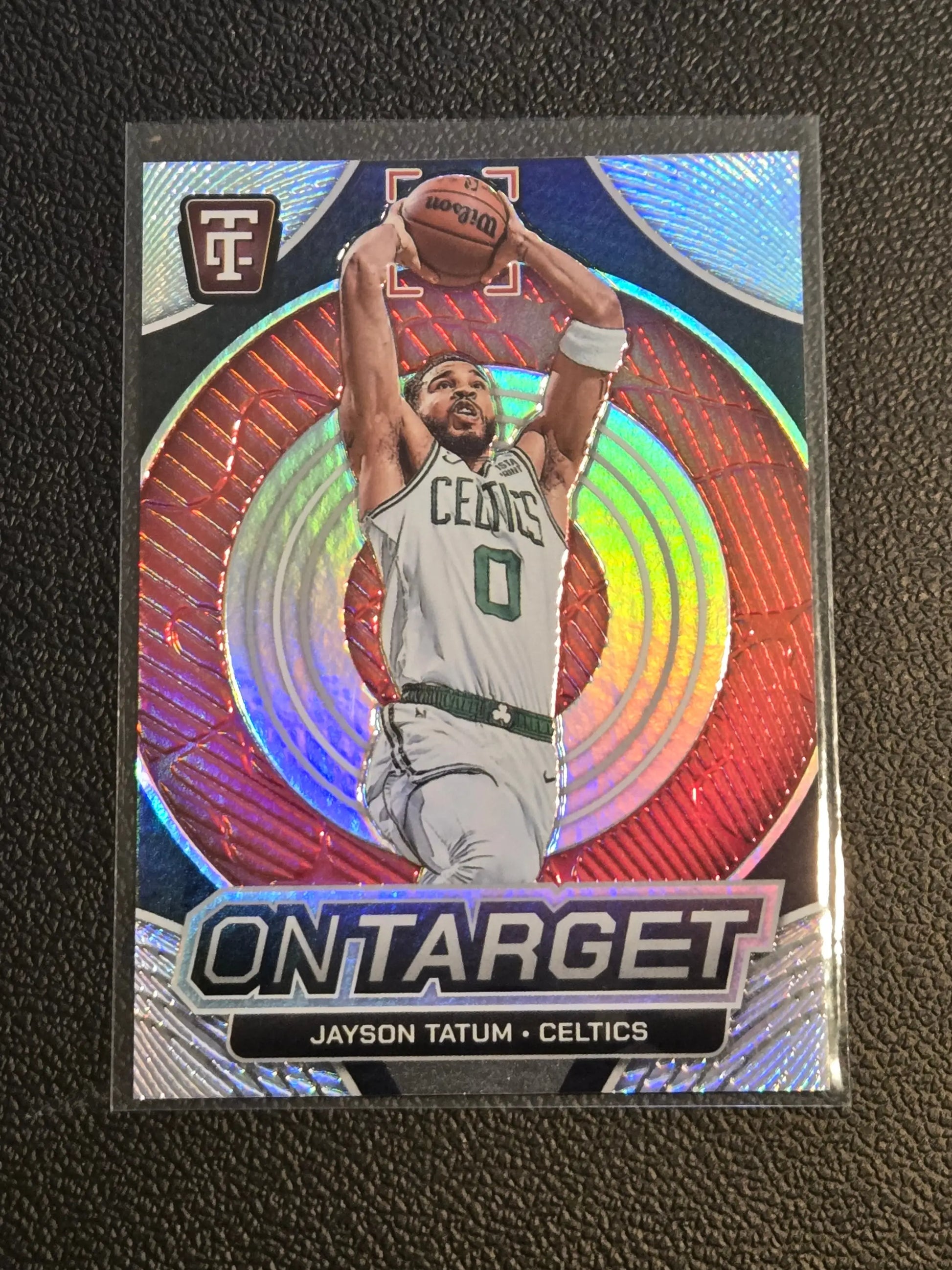 Jayson Tatum basketball card from Panini Totally Certified 2024-25 Panini Totally