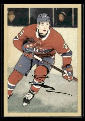 Hockey player card with autograph Lane Hutson 2024 25 Parkhurst Champions Upper Deck