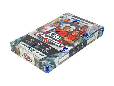 2024-25 Topps Chrome UEFA Club Competitions Soccer Hobby Box