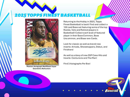 2024-25 Topps Finest Basketball Breaker Delight Box | Columbia Sports Cards