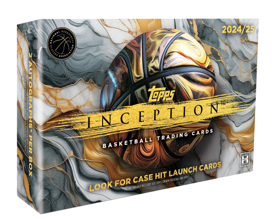 2024-25 Topps Inception NBA Basketball hobby box with 2 autographs per box
