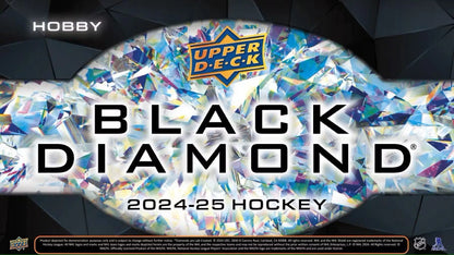 2024/25 Upper Deck Black Diamond Hockey Hobby Box - Sports Card Hobby Boxes