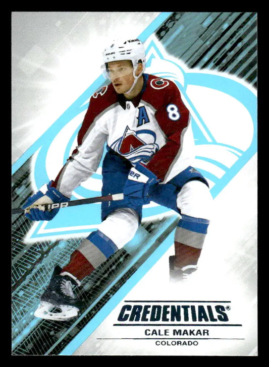 Cale Makar hockey card from 2024-25 Upper Deck Credentials product