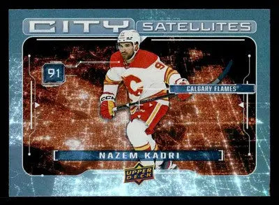 Nazem Kadri hockey card from 2024-25 Upper Deck Kadri City Satellites collection