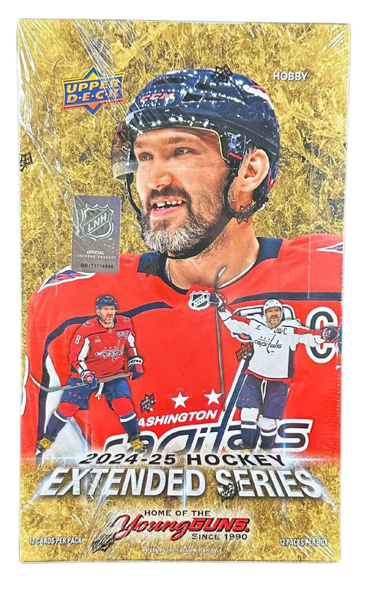 2024/25 Upper Deck Extended Series hockey hobby box for collectors and fans