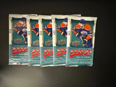 2024-25 Upper Deck MVP Hockey-6 Card Packs-Factory Sealed- 5 Packs