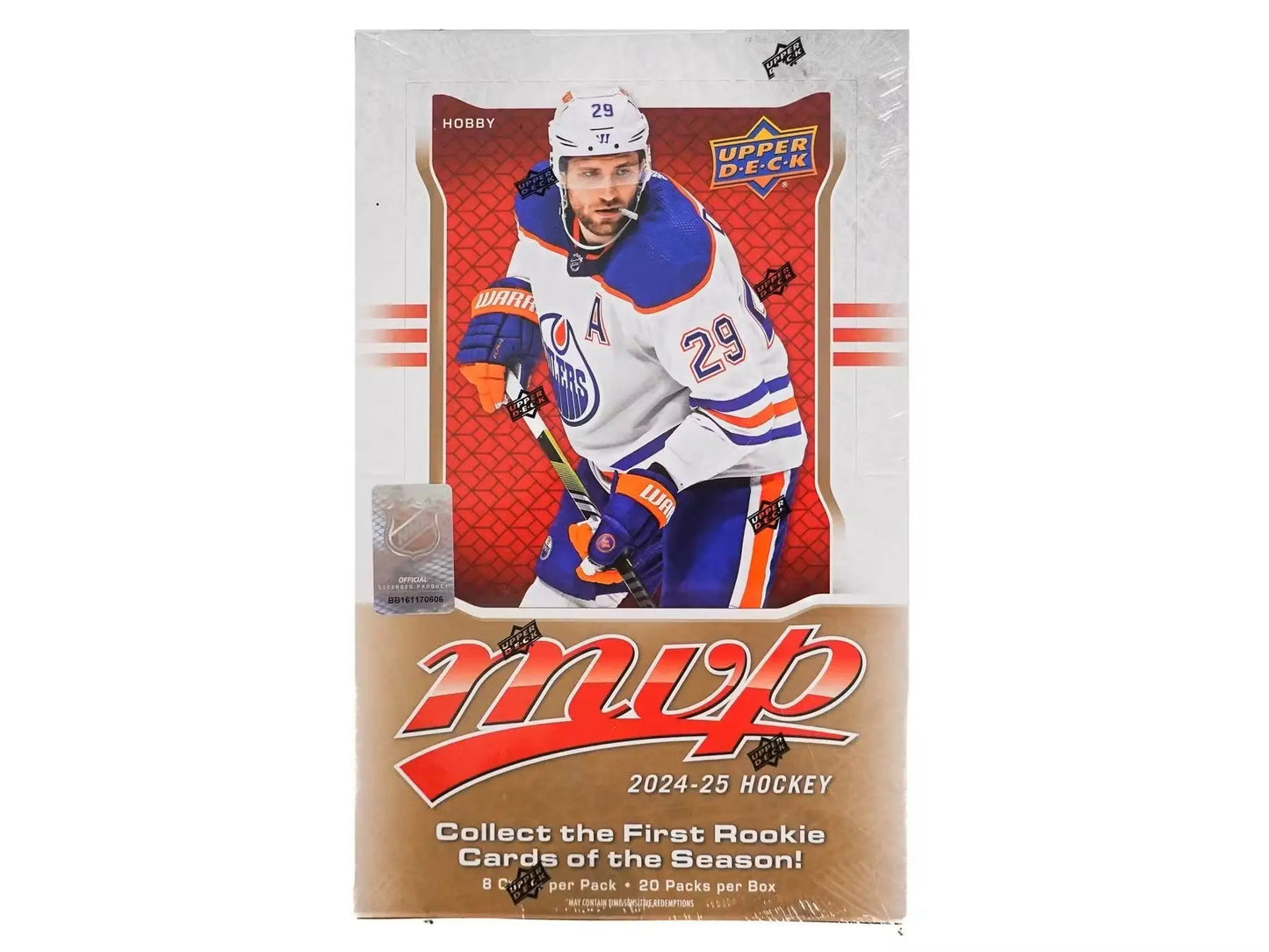 2024/25 Upper Deck MVP Hockey Hobby Box | Columbia Sports Cards - Sports Card Hobby Boxes