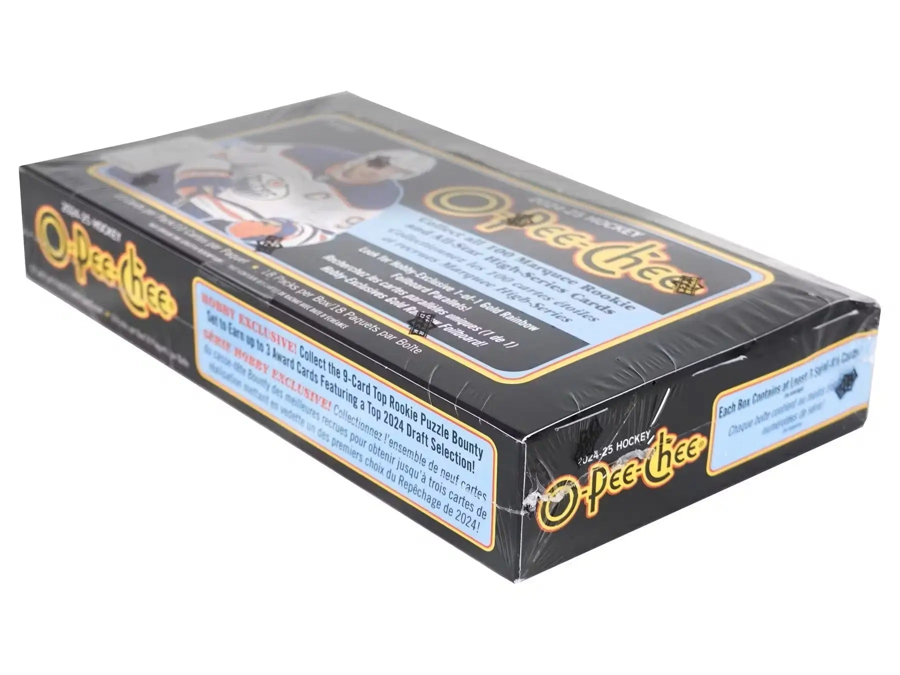 2024/25 Upper Deck O-Pee-Chee Hockey Hobby Box with base set, hobby exclusive, and retro variation cards