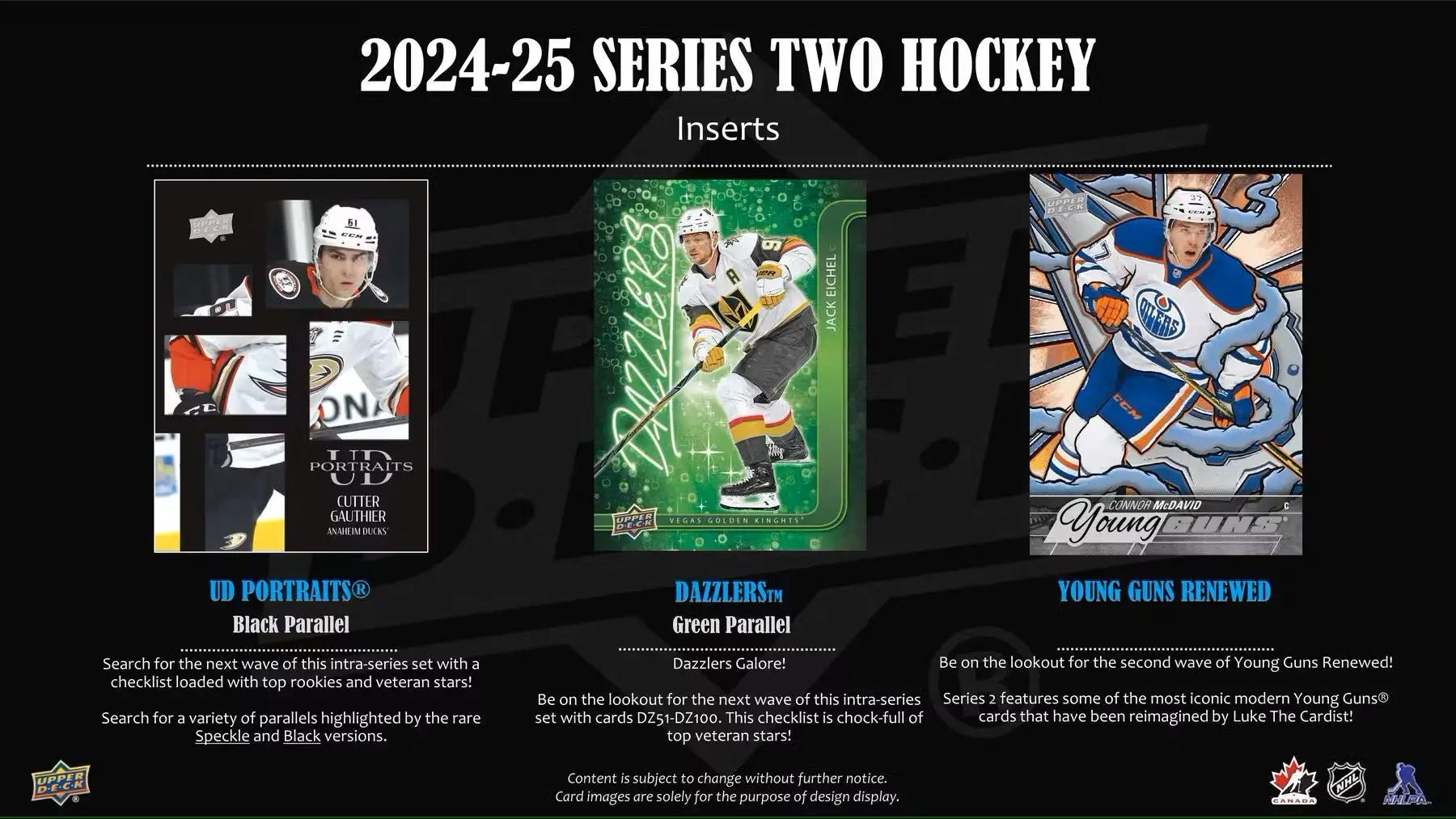 2024/25 Upper Deck Series 2 Hockey Tin - Sports Card Hobby Boxes