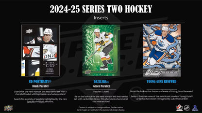 2024/25 Upper Deck Series 2 Hockey Tin - Sports Card Hobby Boxes