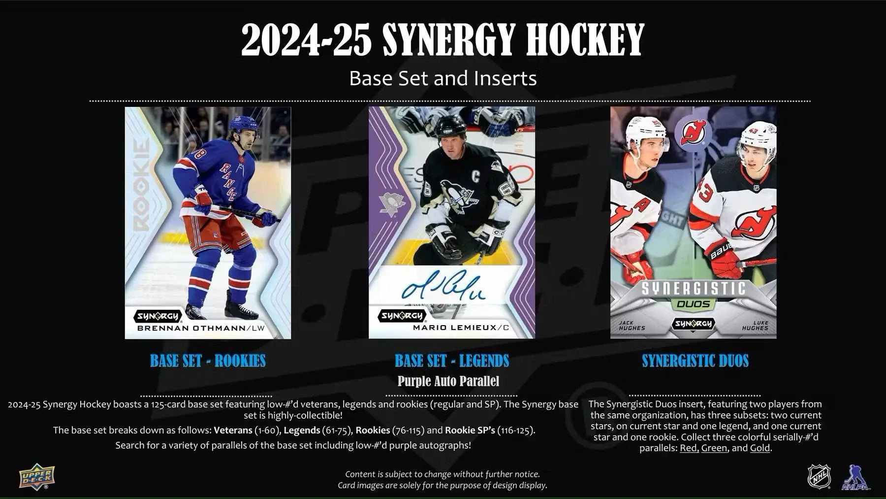 2024/25 Upper Deck Synergy Hockey Hobby Box - Sports Card Hobby Boxes