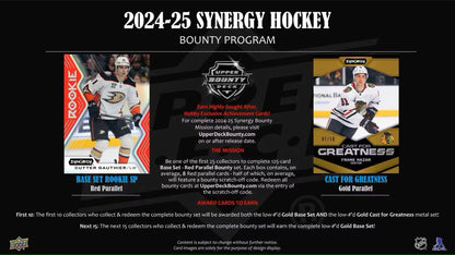 2024/25 Upper Deck Synergy Hockey Hobby Box - Sports Card Hobby Boxes