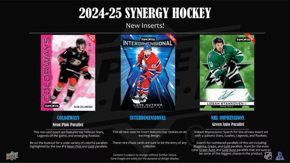 2024/25 Upper Deck Synergy Hockey Hobby Box - Sports Card Hobby Boxes