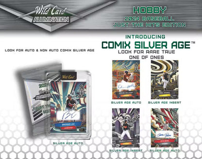 2024 Wild Card Alumination Just The Hits Baseball Box | Columbia Sports Cards