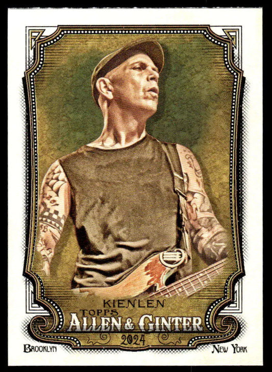 Vintage-style trading card of Bryan Kienlen from Allen & Ginter baseball cards