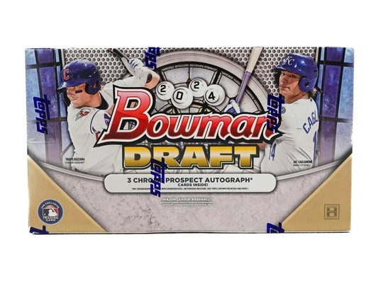 2024 Bowman Draft Baseball Hobby Jumbo Box with Chrome Prospect and Red Refractor Cards