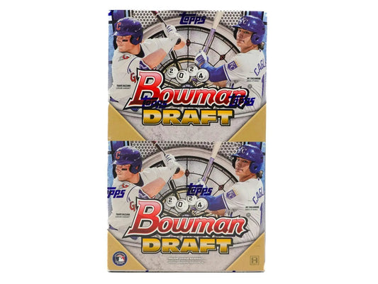 2024 Bowman Draft Baseball Super Jumbo Box with Red Refractor and Base Set images